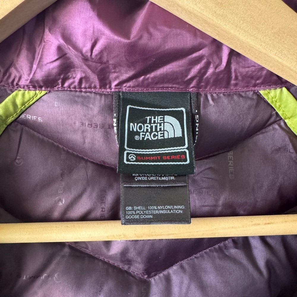 The North Face Jacket Summit Series 800 Down Puffer purple Coat Pertex - Picture 9 of 16